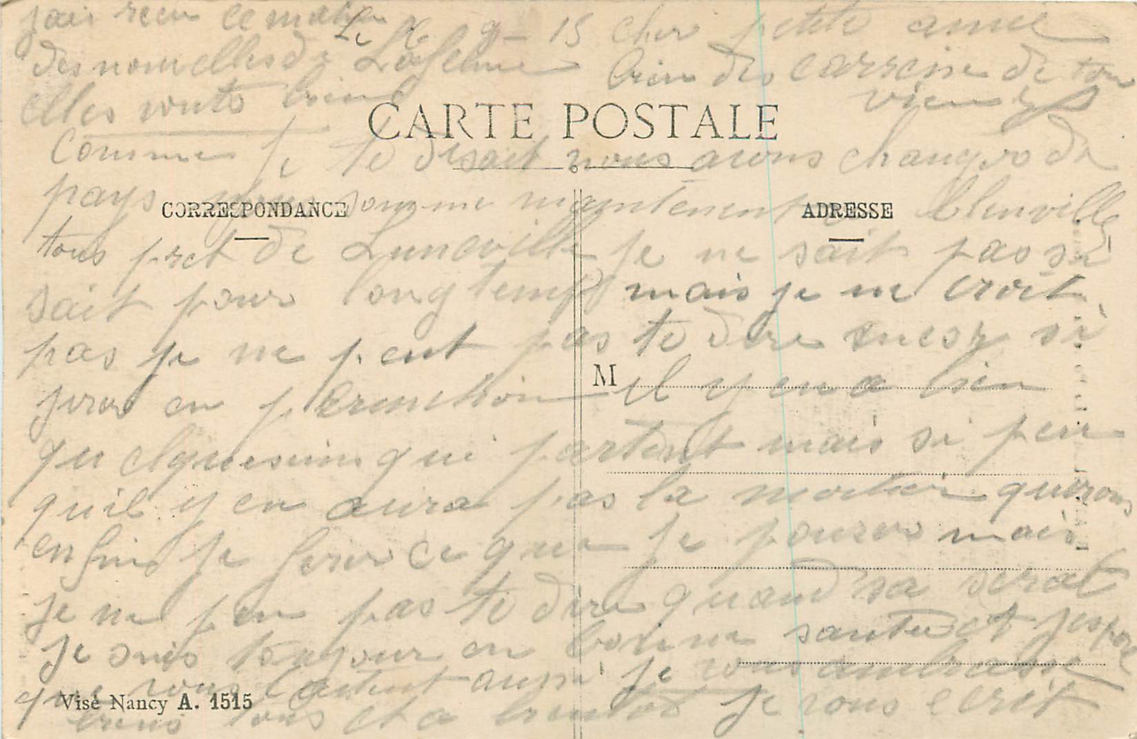 Blainville - La Porte Saint-Antoine — Bastien, lith.édit., Lunéville — Reverso
