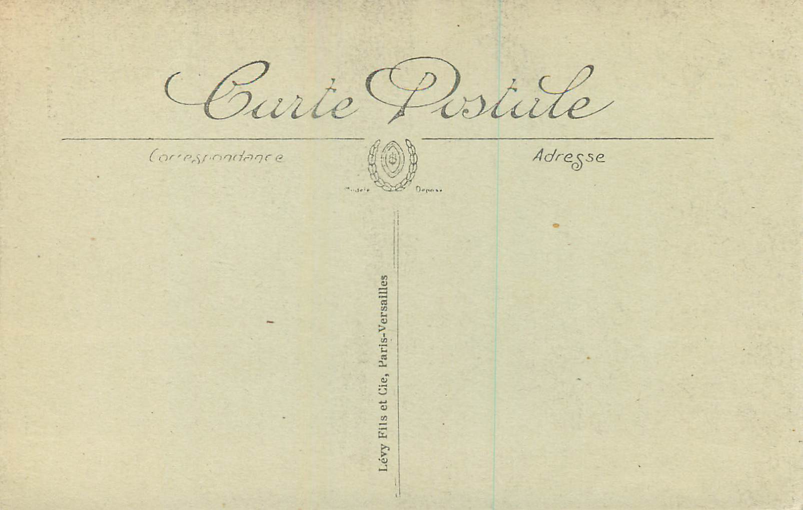 CPA Biarritz Coucher du Soleil Cote des Basques  — Verso