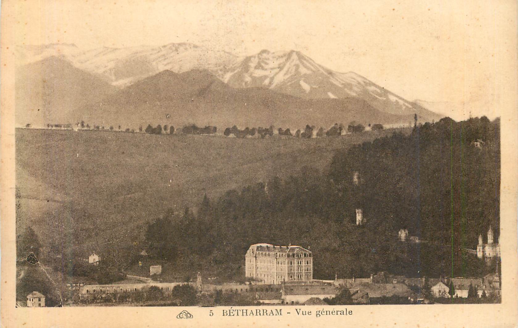 Bétharram - Vue générale — éditeur Dr. Asacienne et Arts Photomécanique - Strasbourg