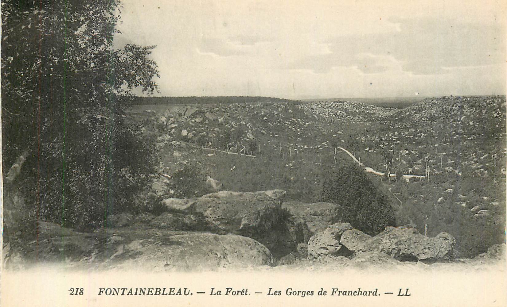 Fontainebleau — La Foresta — Le Gorge di Franchard — LL