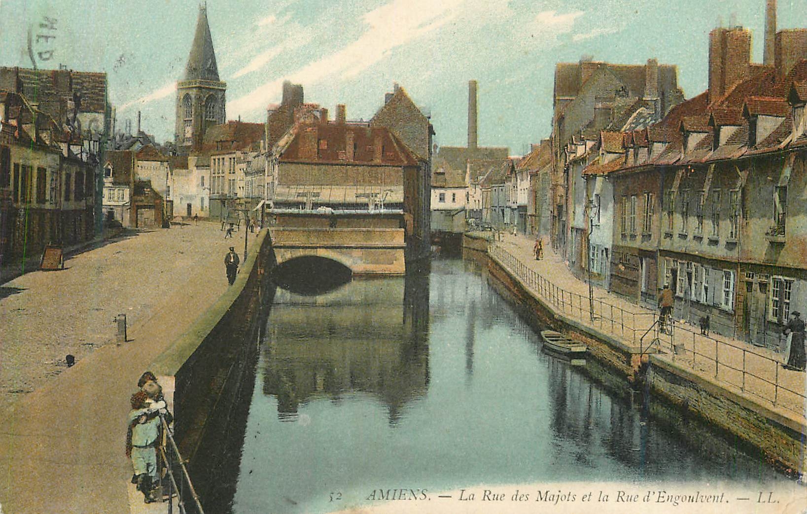 Amiens — La Rue des Majots und La Rue d'Engoulvent — LL