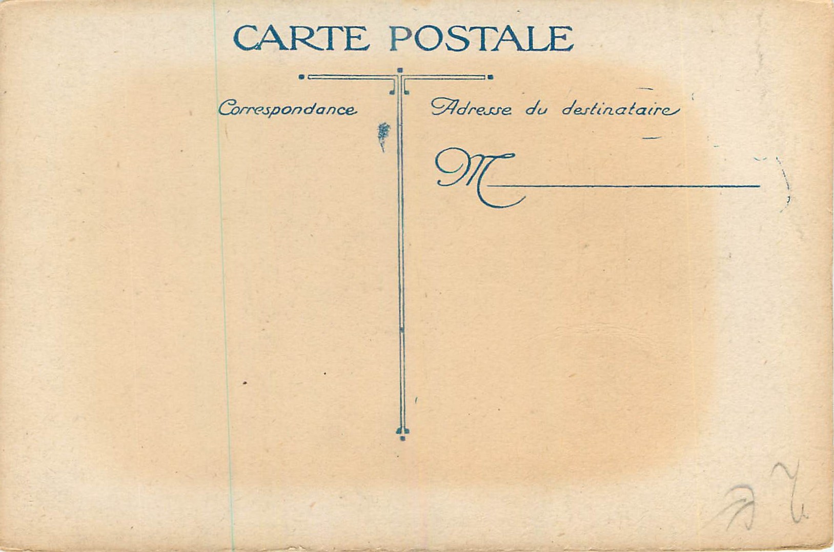 CPA Amiens La Cathedrale Portail de la Vierge doree  — Verso