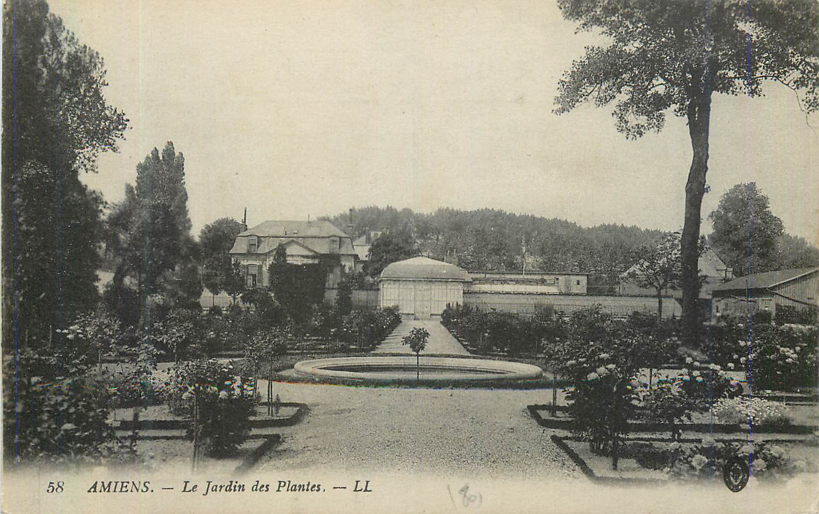 CPA Amiens Le Jardin des Plantes 