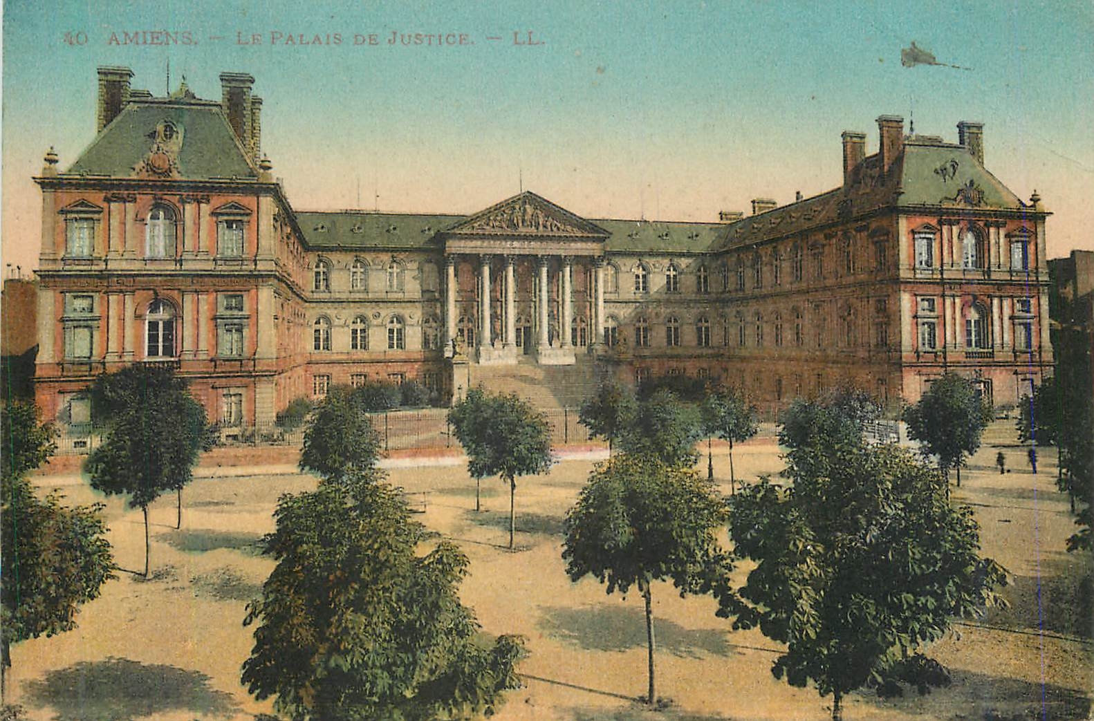 CPA Amiens Le Palais de Justice 