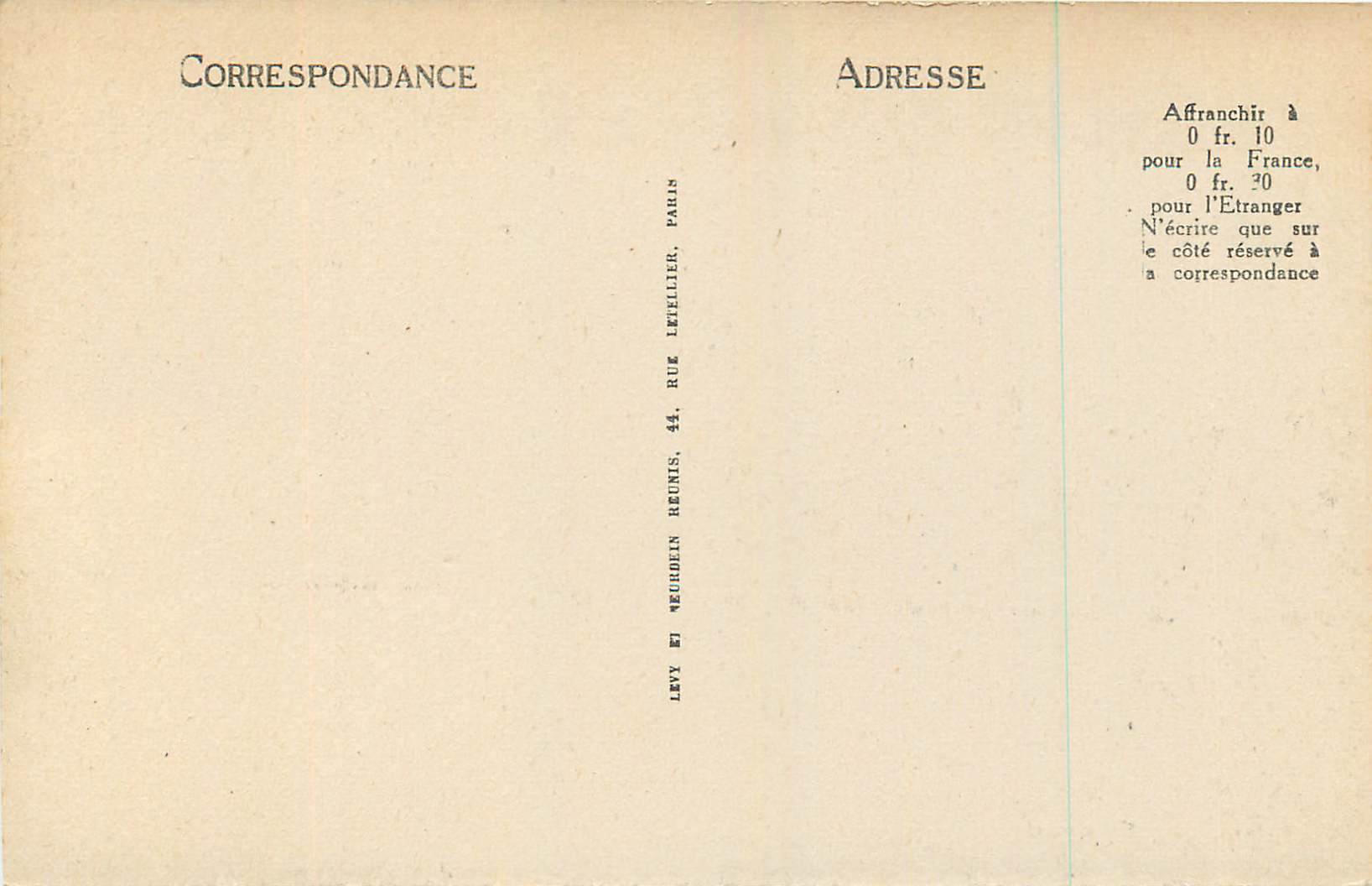 CPA Arromanches La Plage et les Falaises  — Rückseite