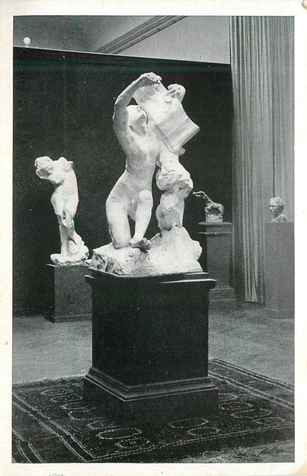 CPA Rodin Ausstellung Kunsthalle Basel Orphee La Voix interieure 