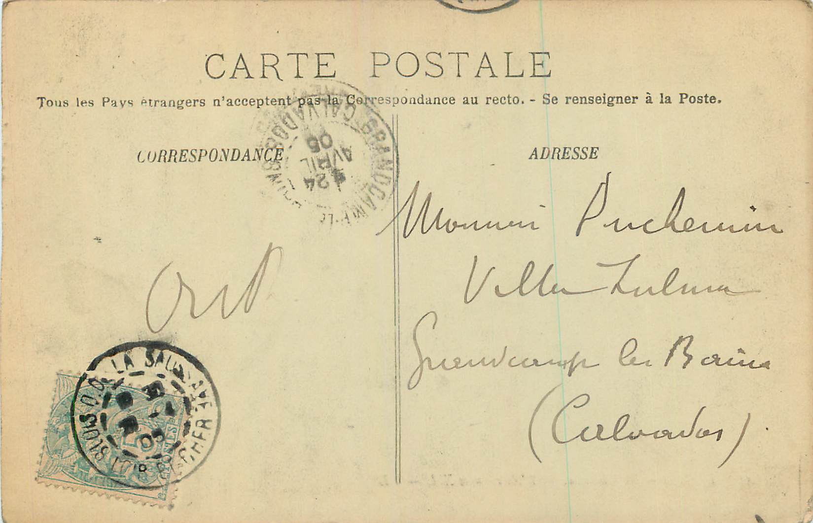 CPA Blois Le Chateau L Aile Louis XII  — Verso