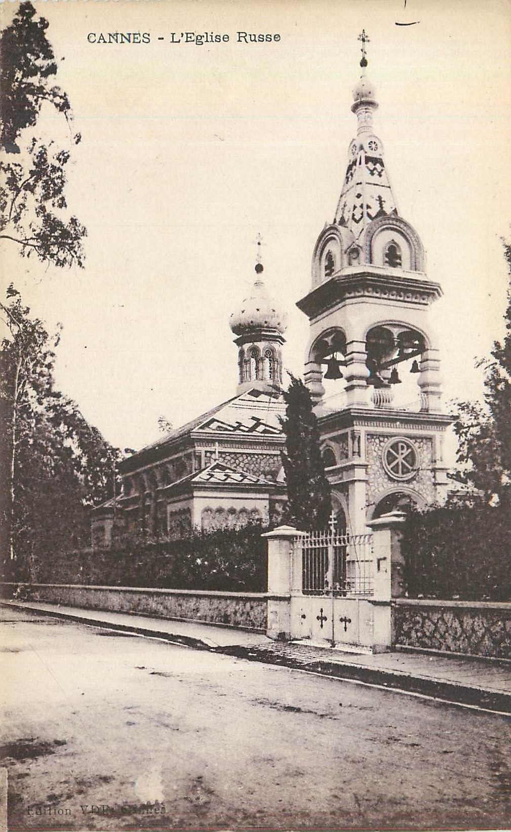 CPA Cannes L Eglise Russe 