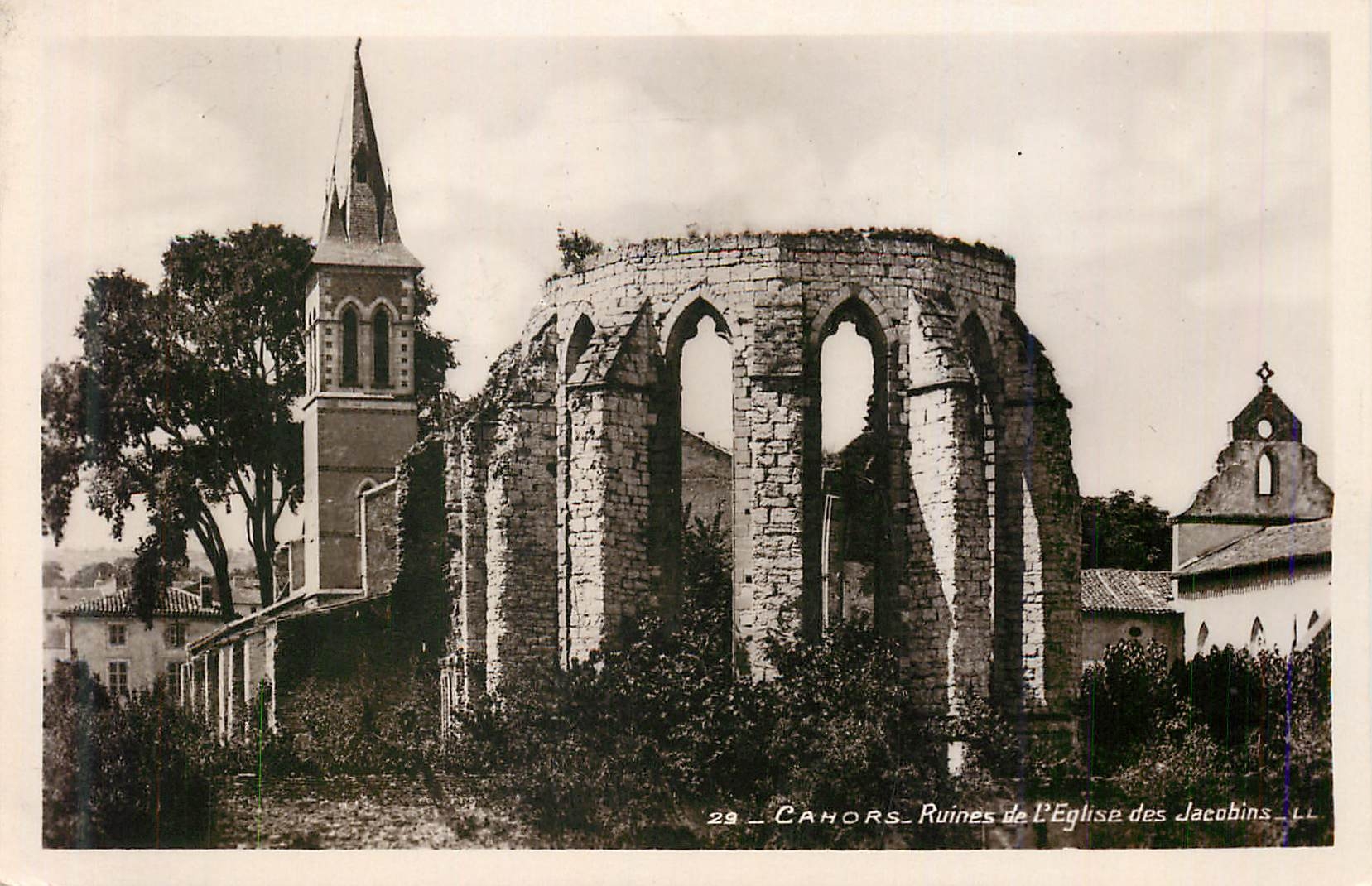 CPM Cahors Ruines de l Eglise des Jacobins 
