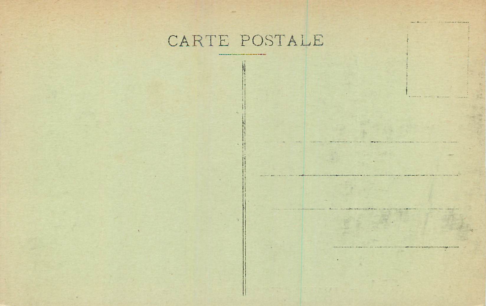 Palazzo di Fontainebleau — Vista sull'Étang des Carpes — Editore n°127 — Verso