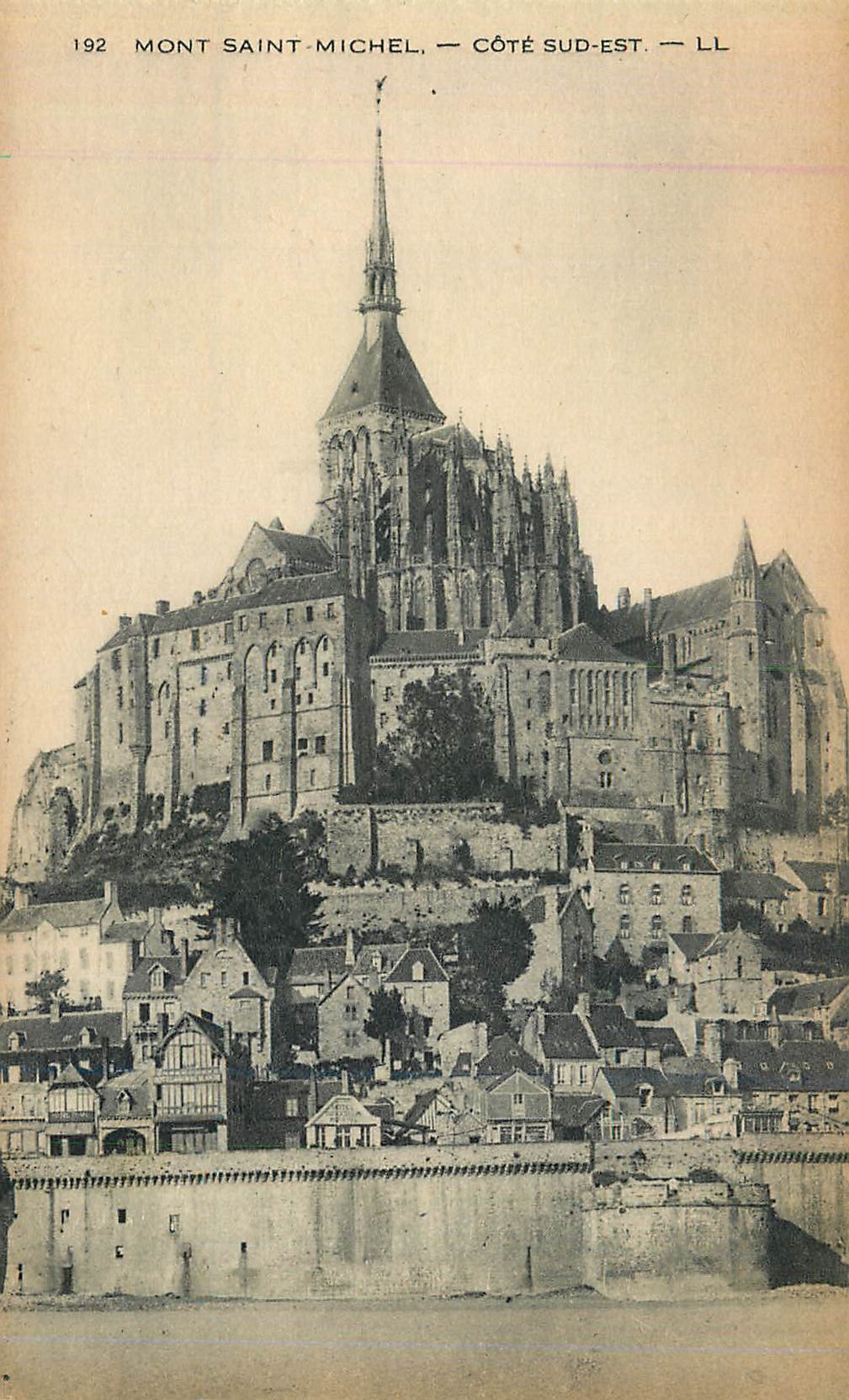 CPA Mont Saint Michel Cote Sud Est 