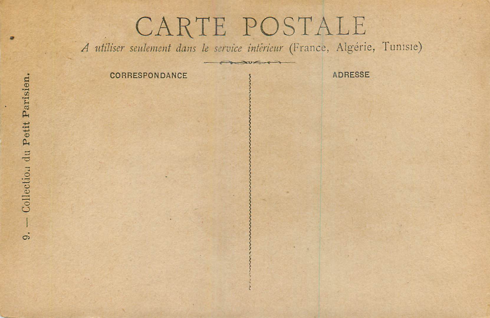 La Romance — Ein Stern der Liebe — Sammlung Le Petit Parisien, n°9 — Rückseite