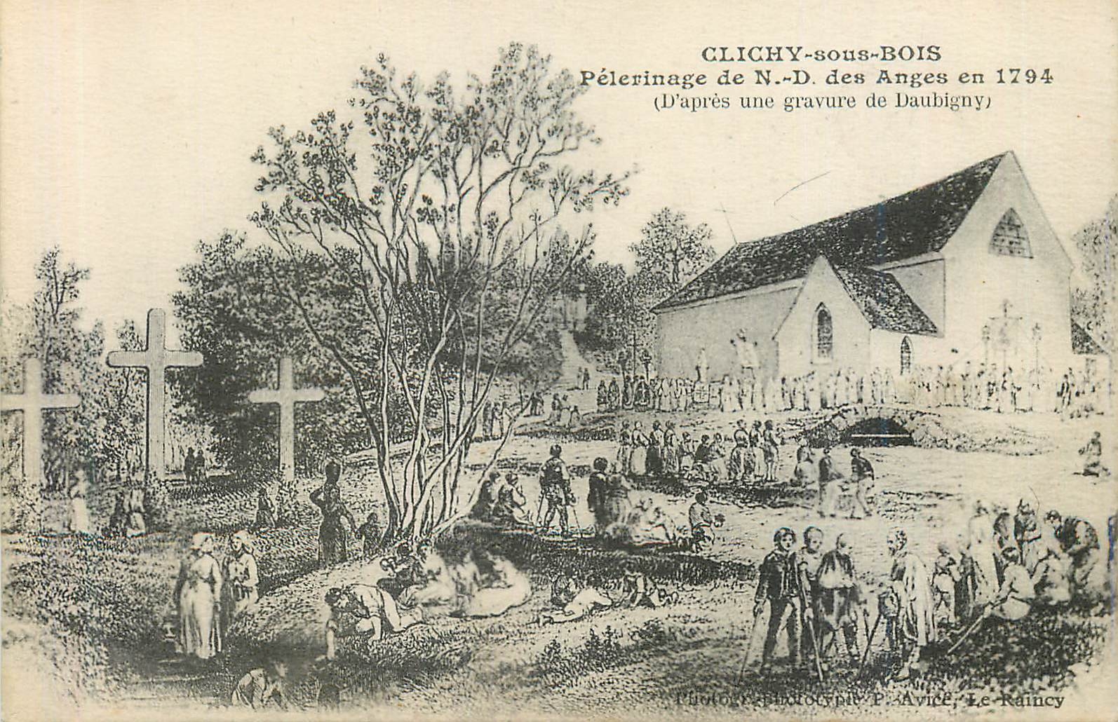 CPA Clichy sous Bois Pelerinage de ND des Anges 