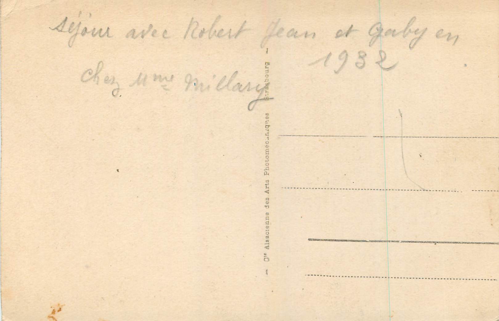 CPA Villers sur Mer L Eglise  — Rückseite