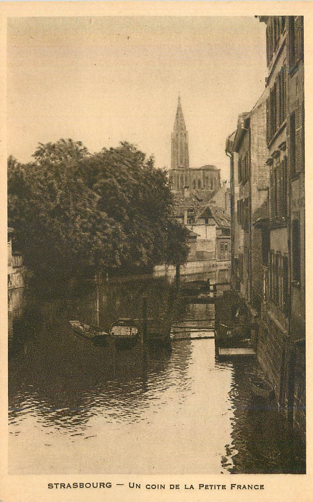 CPA Strasbourg Un coin de la Petite France 