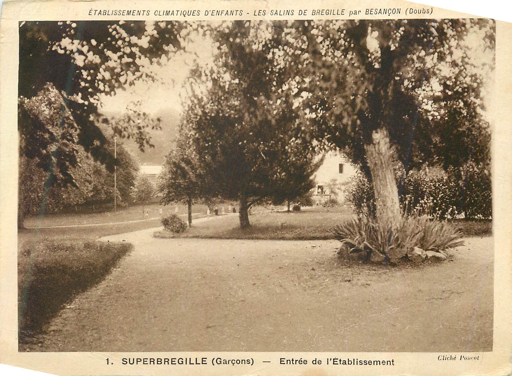 CPA Superbregille Garcons Entree de l Etablissement 