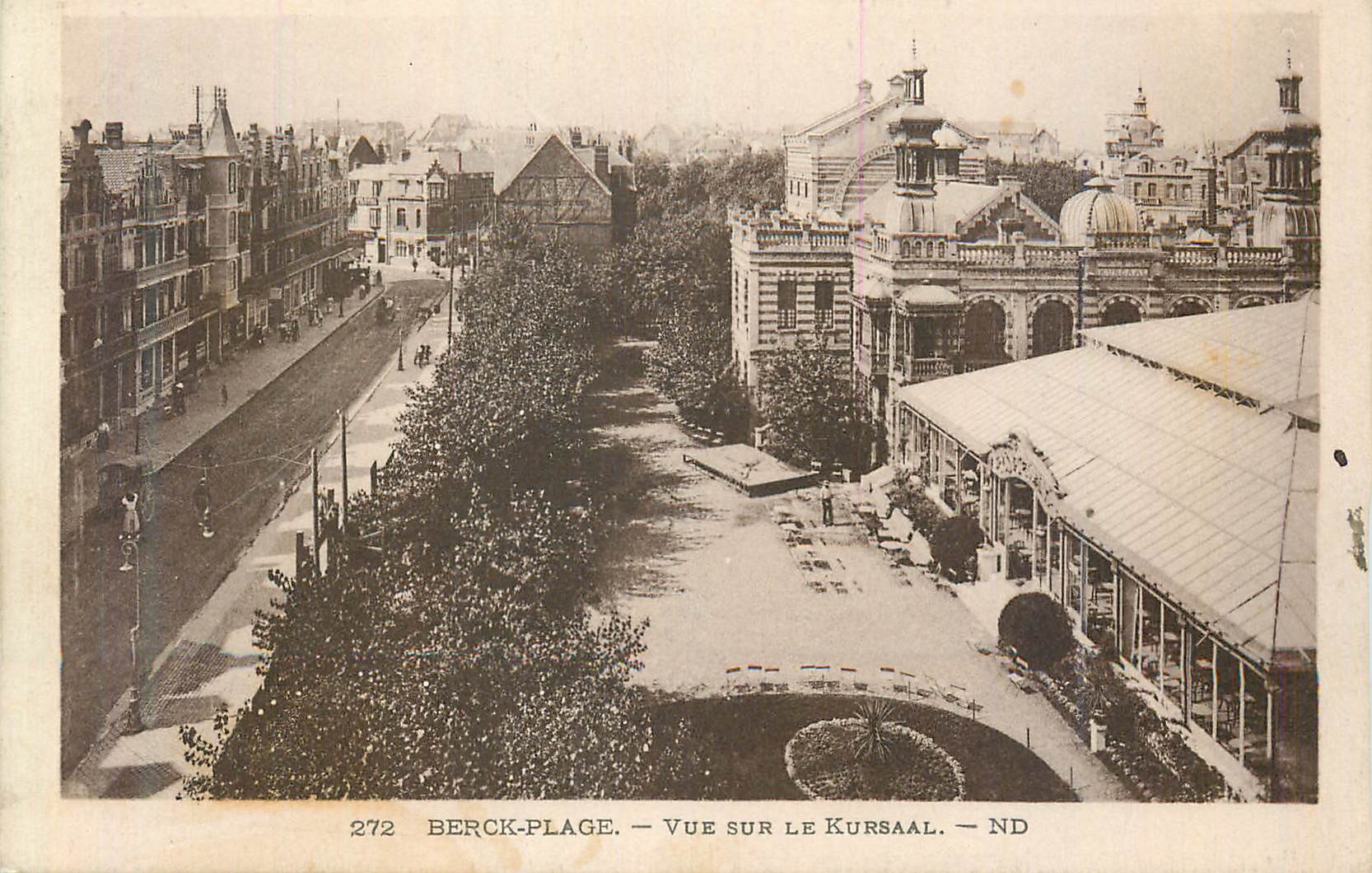 CPA Berck Plage Vue sur le Kursaal 
