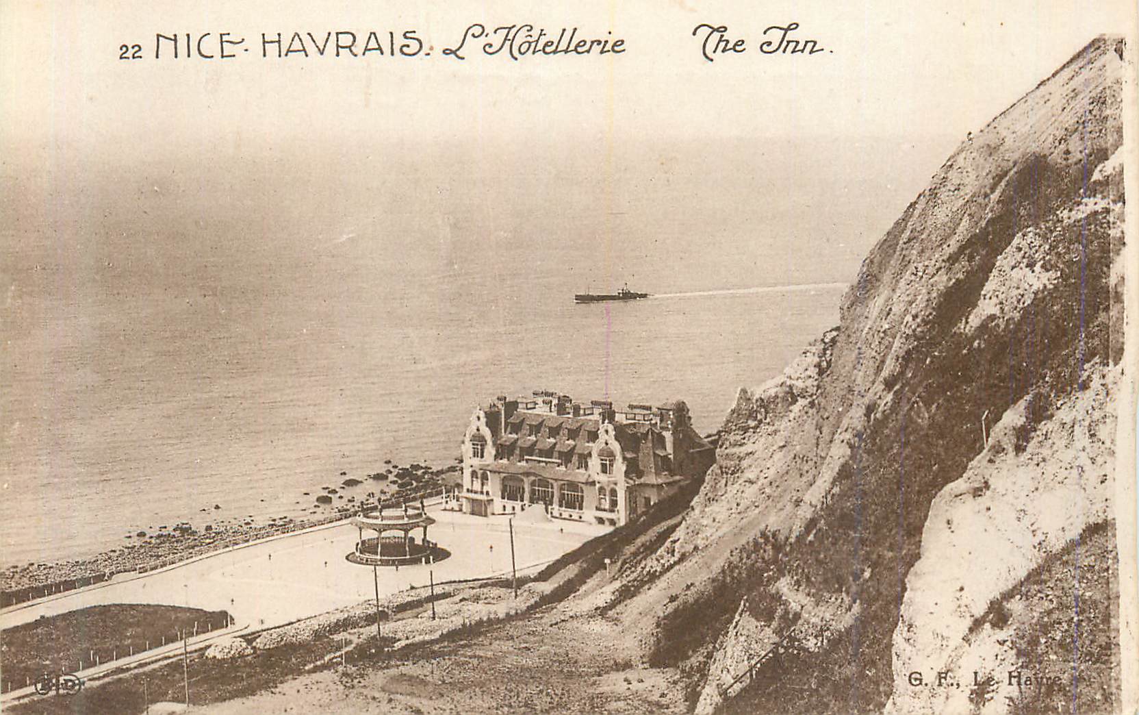 CPA Nice Havrais L Hotellerie - Recto