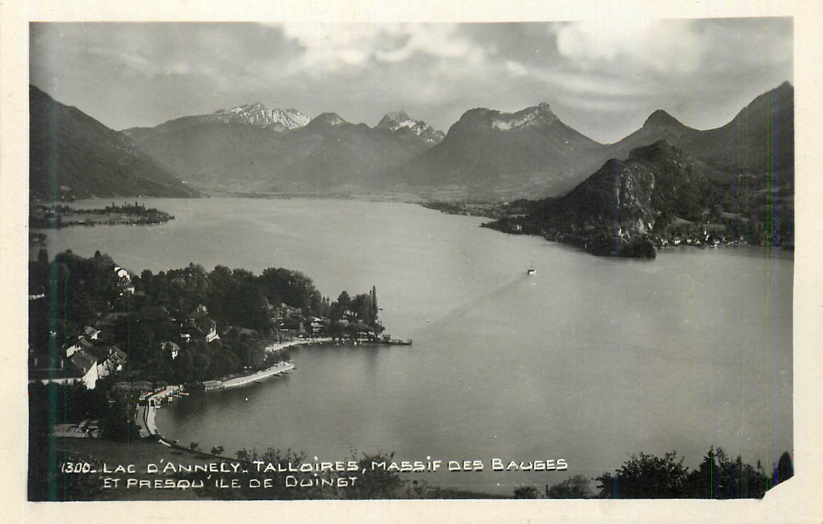 Lac d'Annely, Talloires, Massif des Bauges — Éditions GIL, Annecy — n° 1300