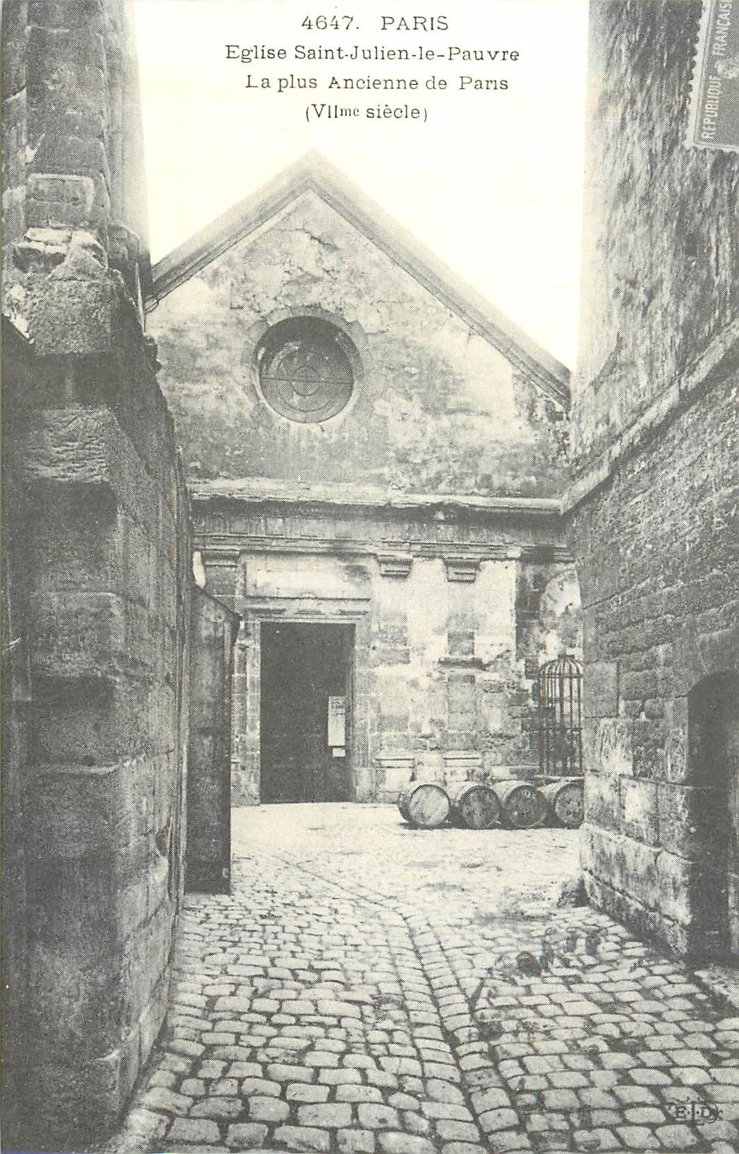 REPRO Paris Eglise Saint Julien le Pauvre 
