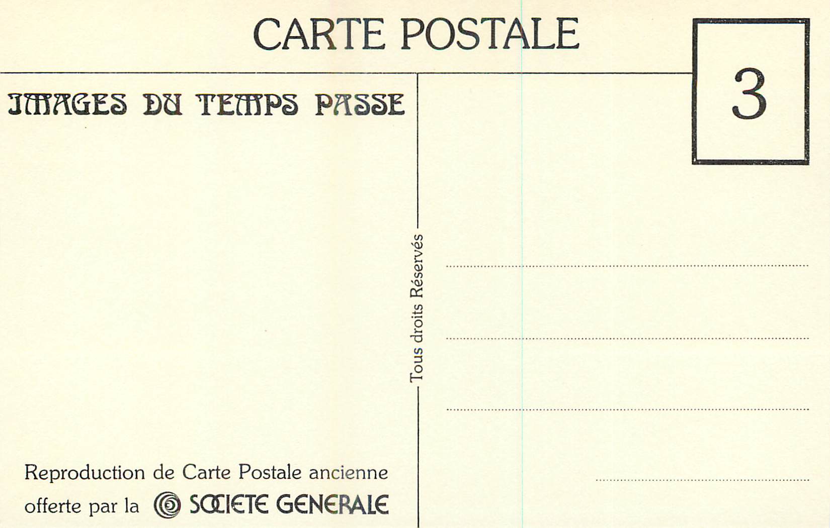 REPRO Paris Nouveau Les Femmes Cocher Mme Moser et Mme Vilain  — Rückseite