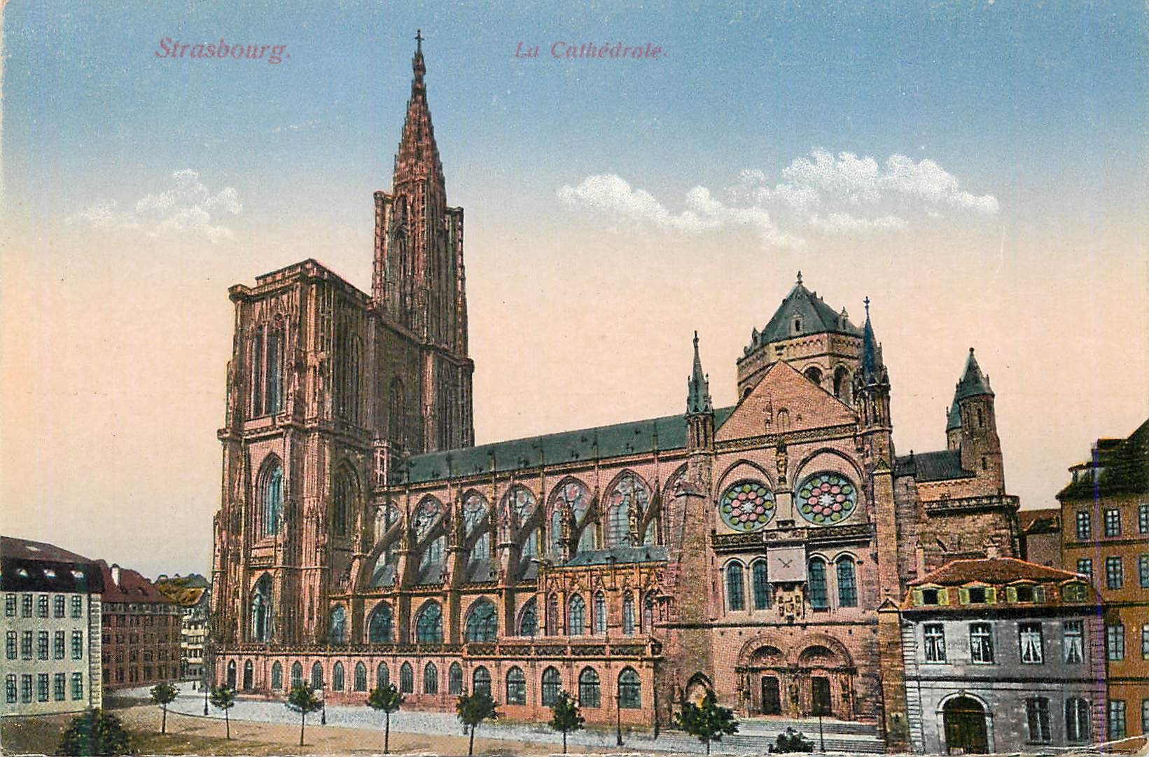 CPA Strasbourg La Cathedrale 
