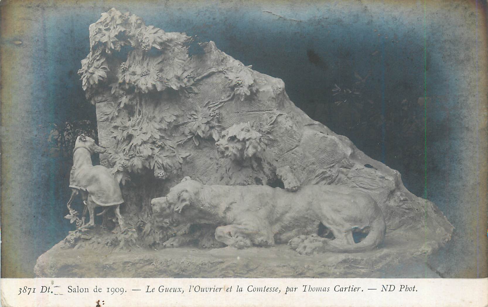 CPA Le Gueux l Ouvrier et la Comtesse par Thomas Cartier 