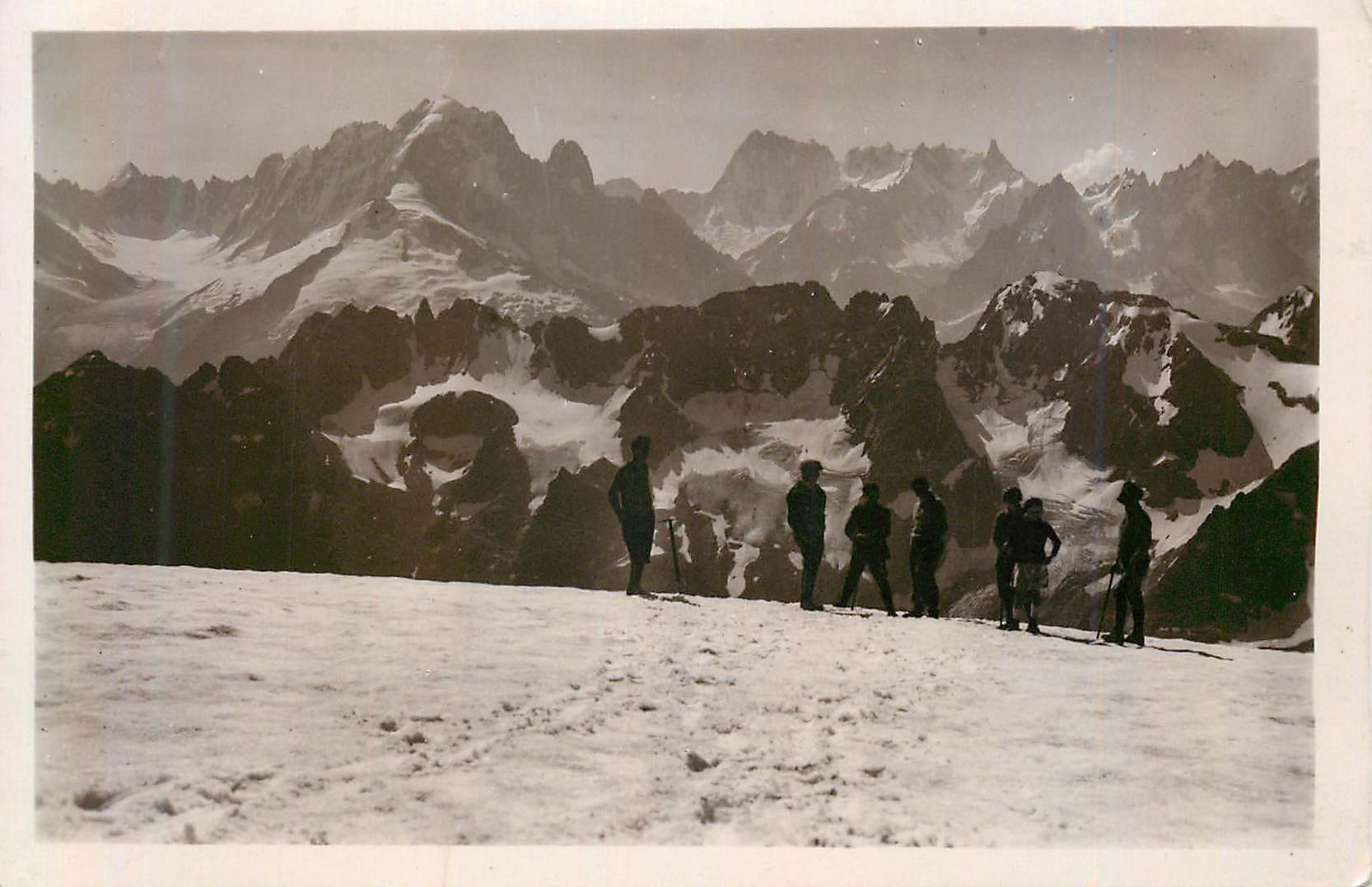 CPM Samoens La chaine du Mont Blanc vue du Sommed du Buet 