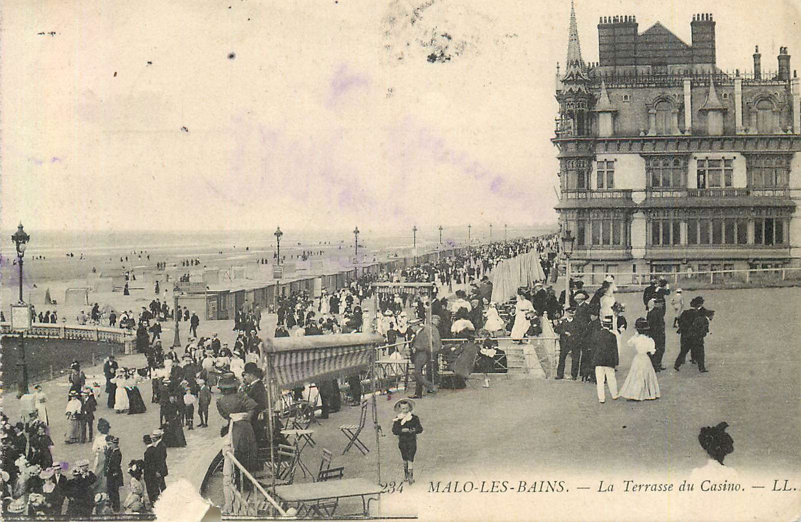 CPA Malo les Bains La Terrasse du Casino 