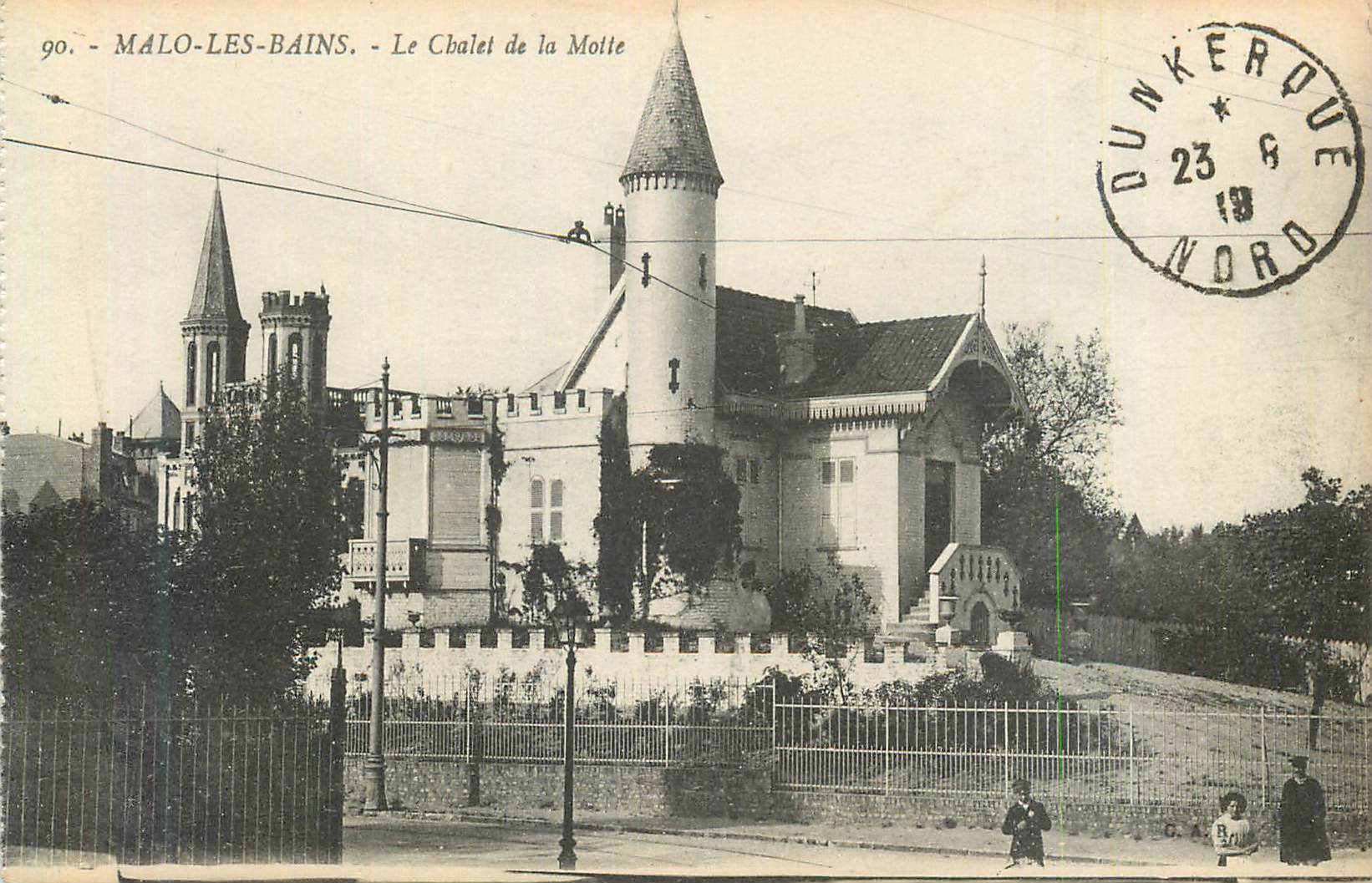 CPA Malo les Bains Le Chalet de la Motte 