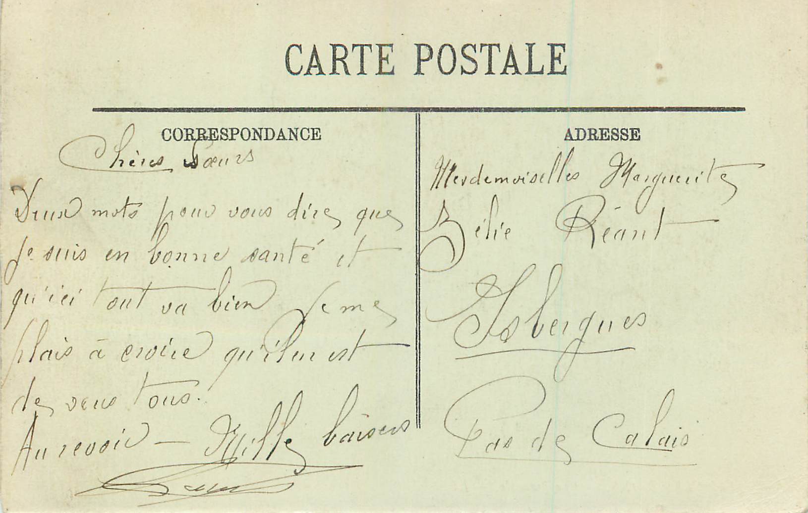 CPA Malo les Bains Vue generale  — Rückseite