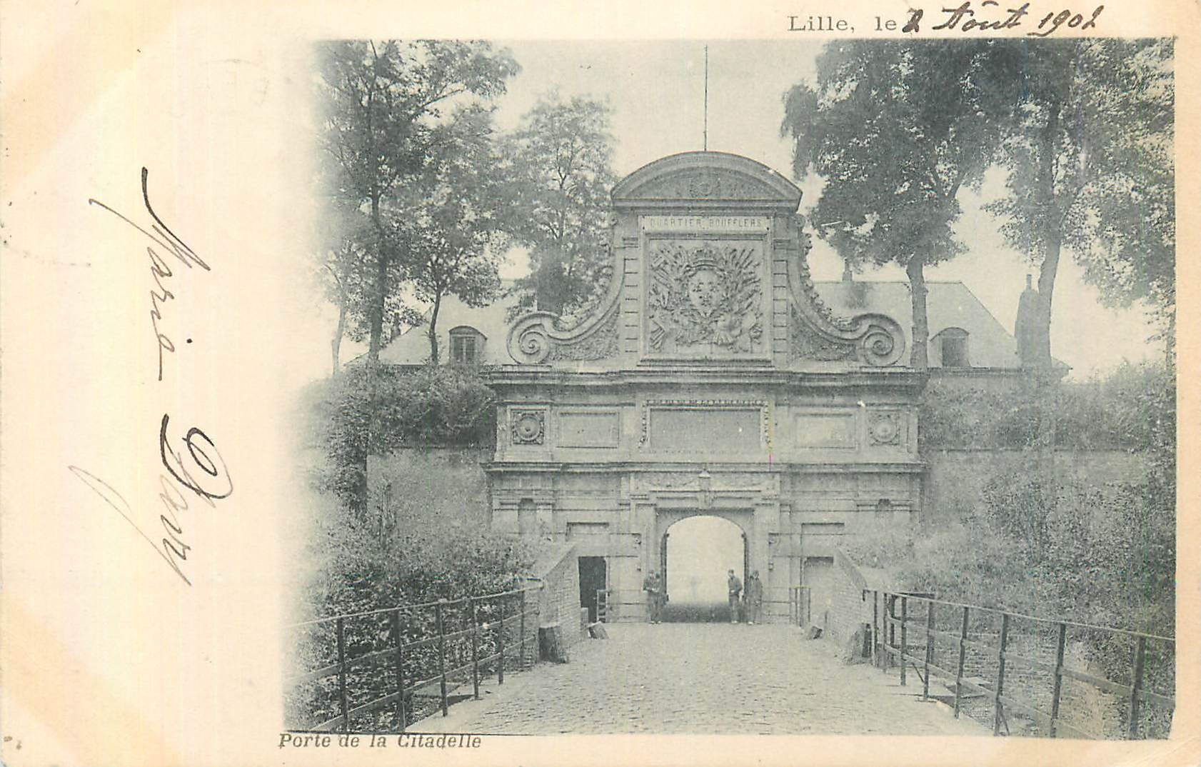 CPA Lille Porte de la Citadelle (carte 1900)