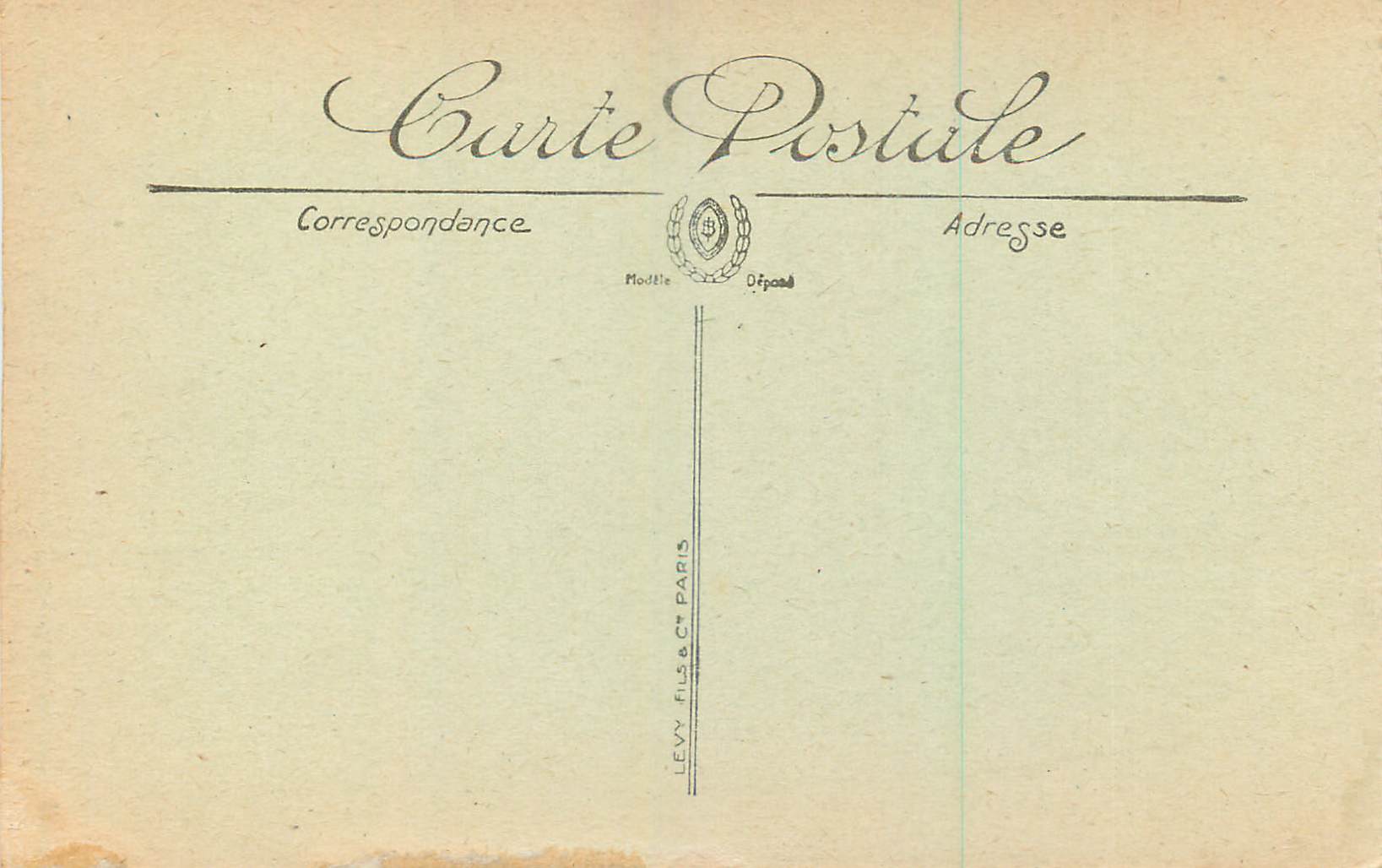 CPA Lille L Eglise Saint Maurice  — Verso