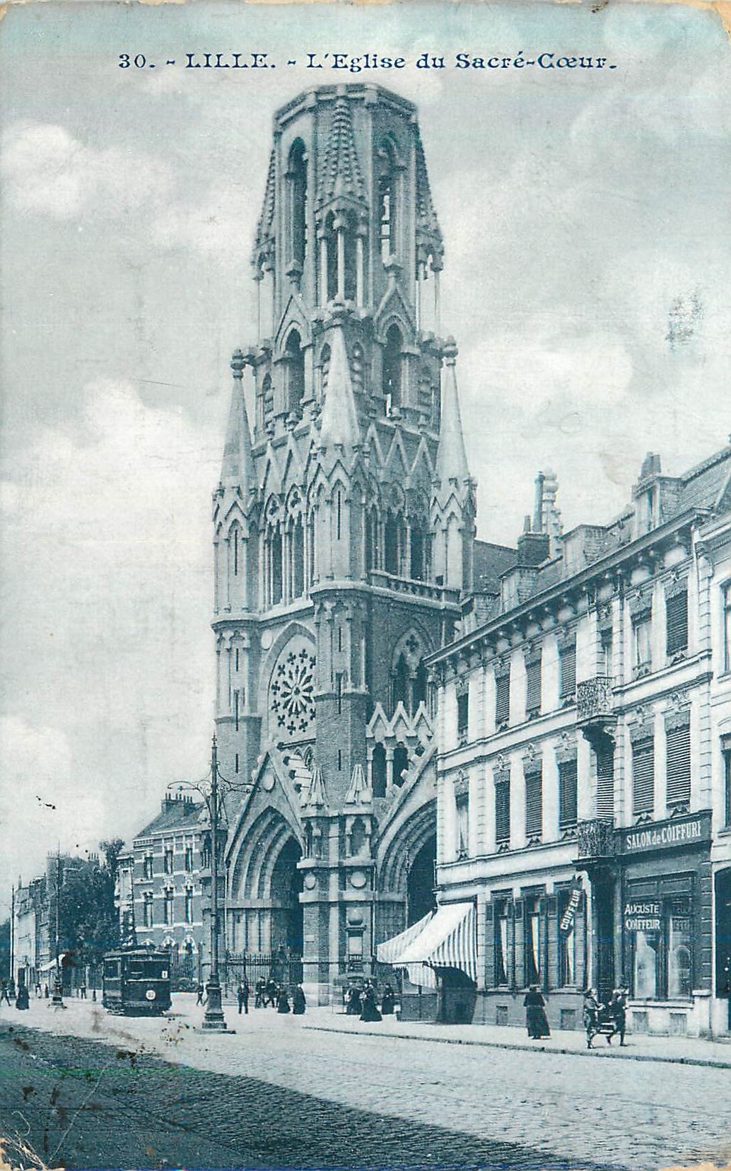 CPA Lille L Eglise du Sacre Coeur 