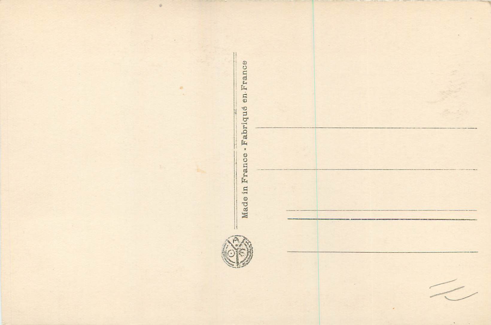 CPA Musee de Versailles Marie Antoinette a la Rose  — Verso