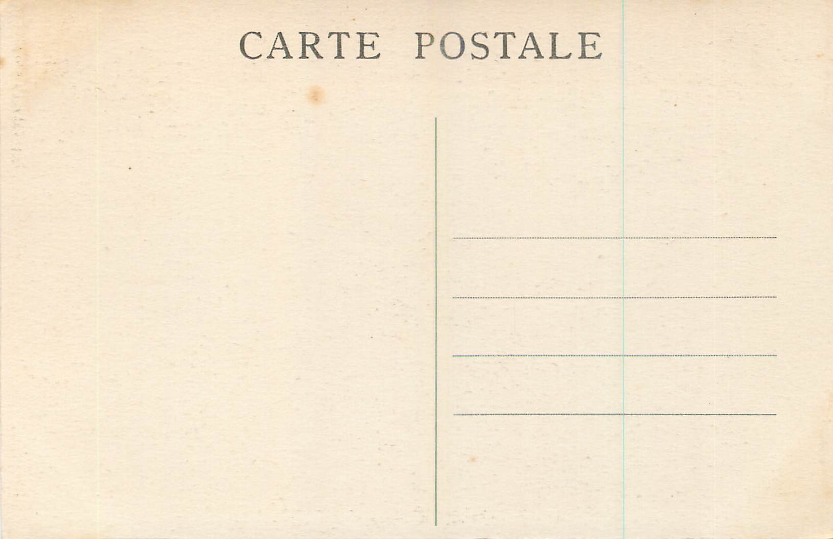 CPA Ville — Rückseite