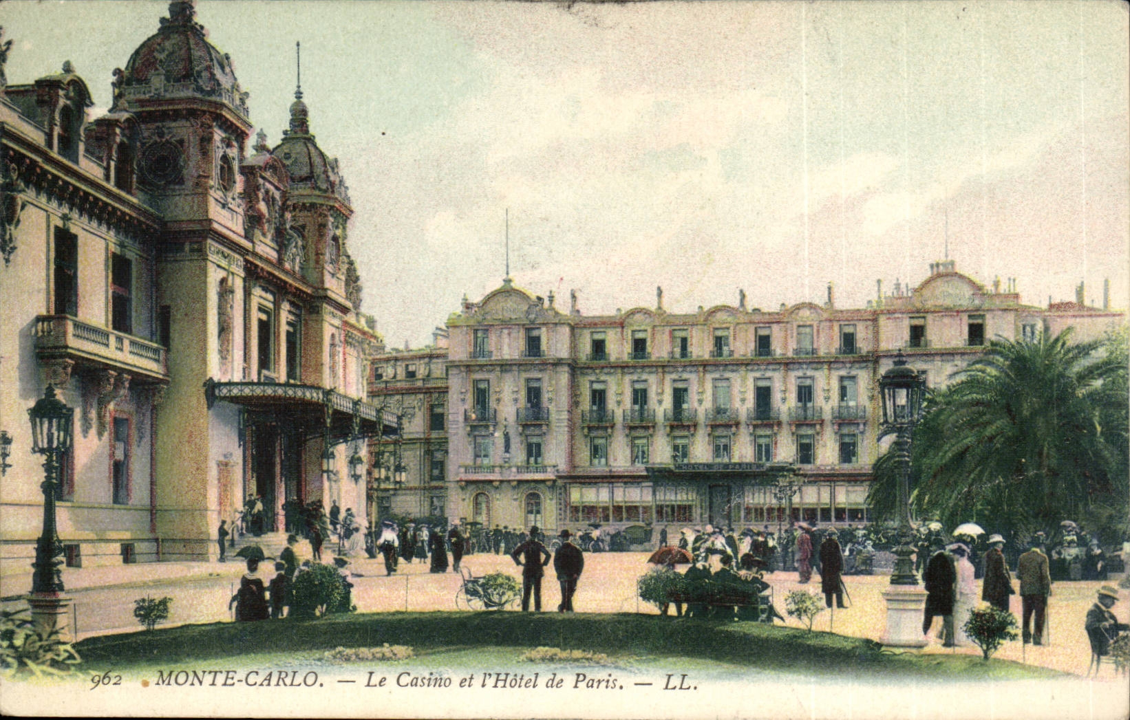Monte-Carlo — Le Casino et l'Hôtel de Paris — LL. — n° 962
