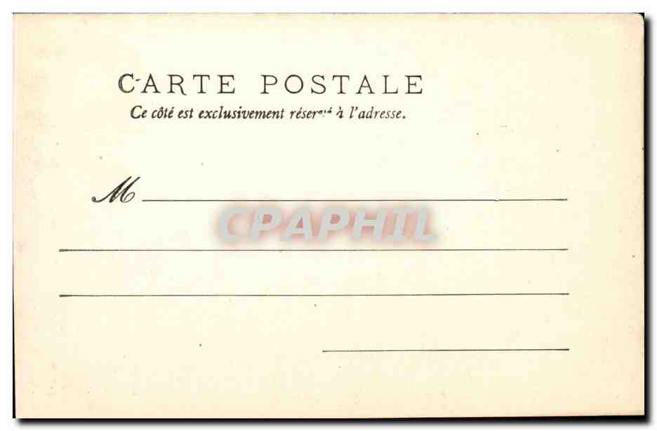 Monaco - Monte Carlo - Salle de Concert - CPA  — Rückseite