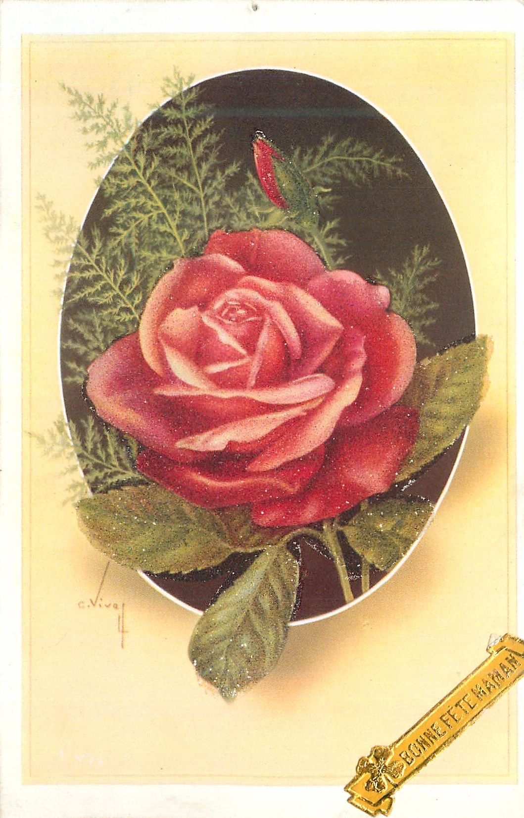 CPA Bonne Fete Maman