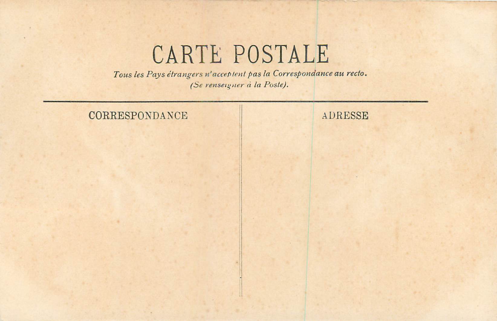 Gavarnie — Vue générale et le Cirque — Éditeur L. C. — Rückseite