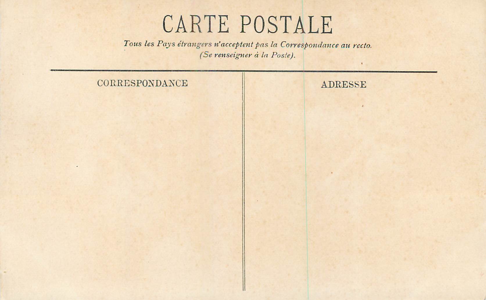 CPA Gavarnie Grand Hotel — Verso