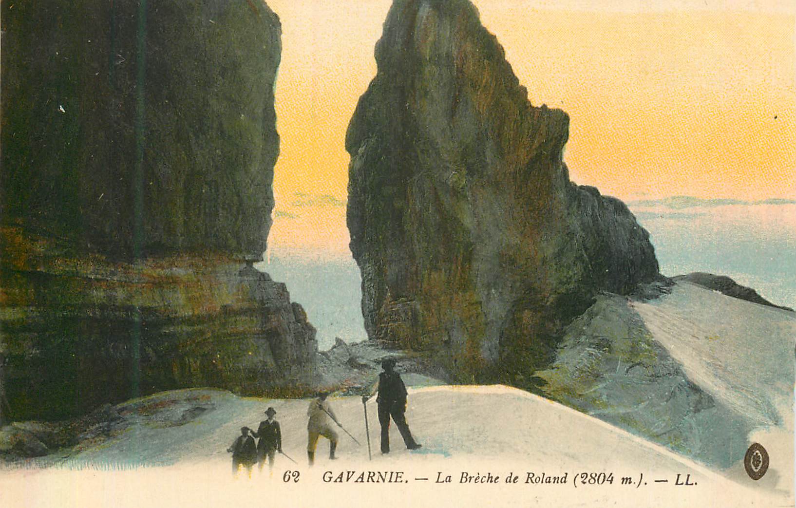 CPA Gavarnie La Breche de Roland (2804 m)