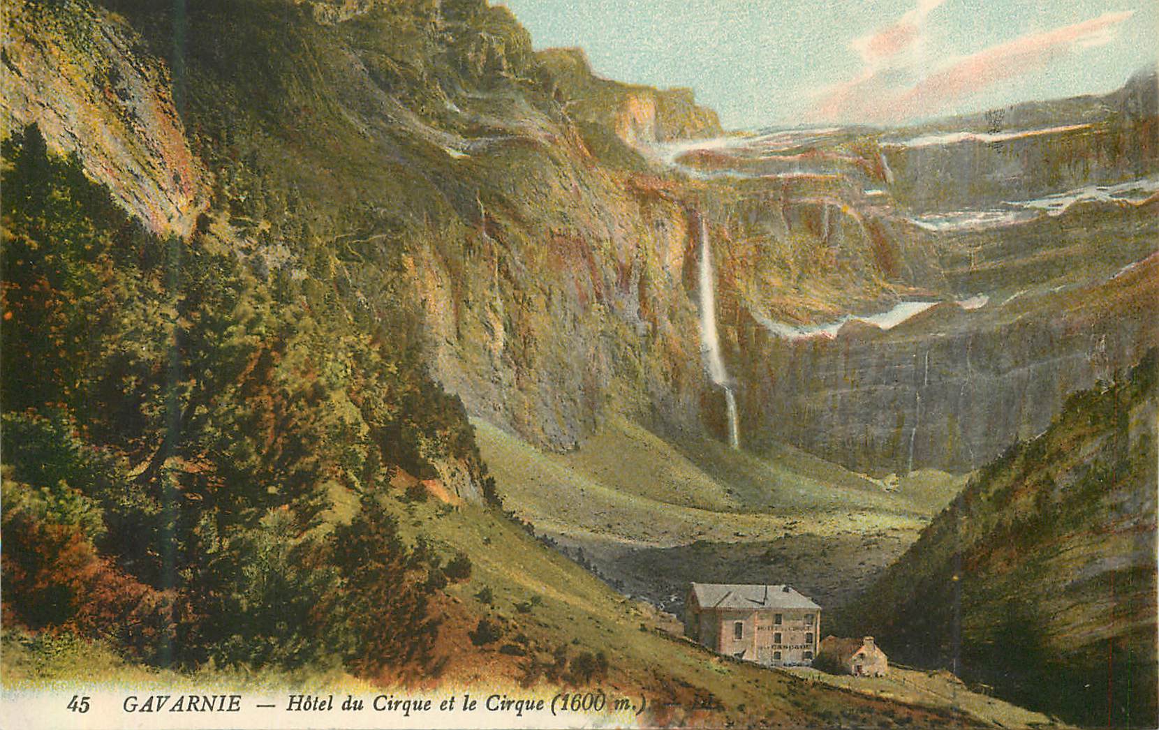 CPA Gavarnie Hotel du Cirque et le Cirque (1600 m)