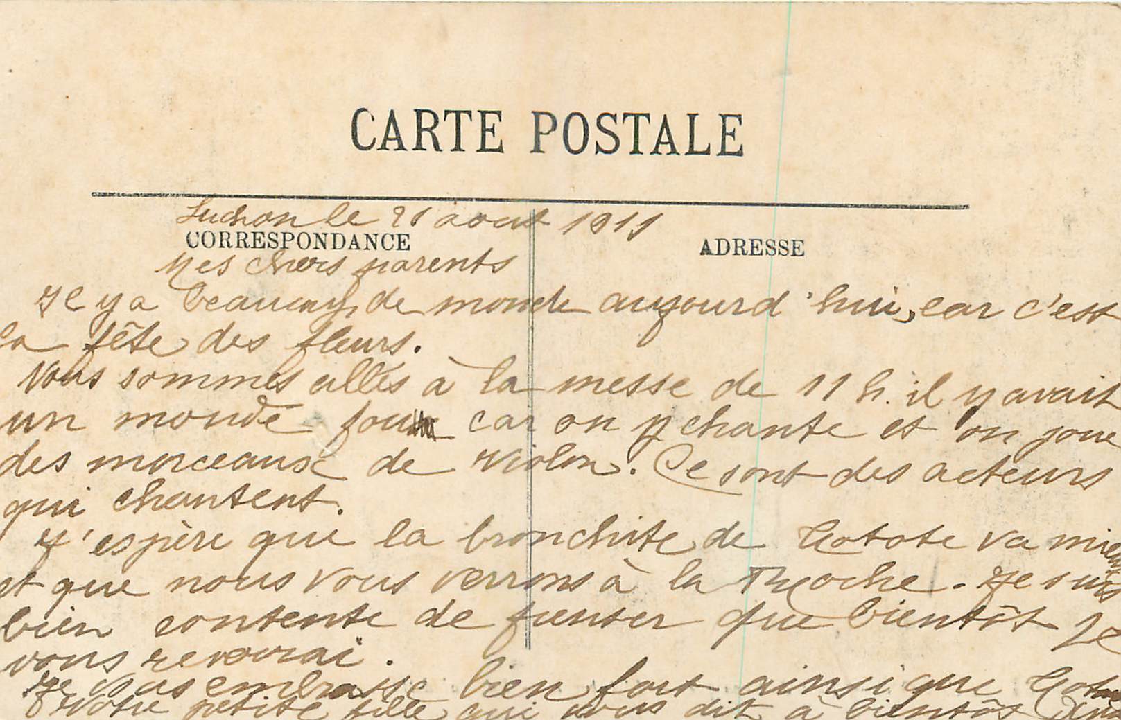 Luchon — Port de Venasque, L'Auberge, La Maladetta — LL. — n°164 — Rückseite