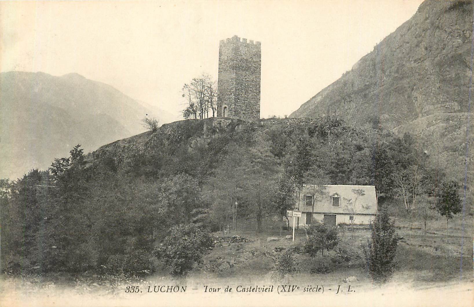 CPA Luchon Tour de Castelvieil (XIVe Siecle)