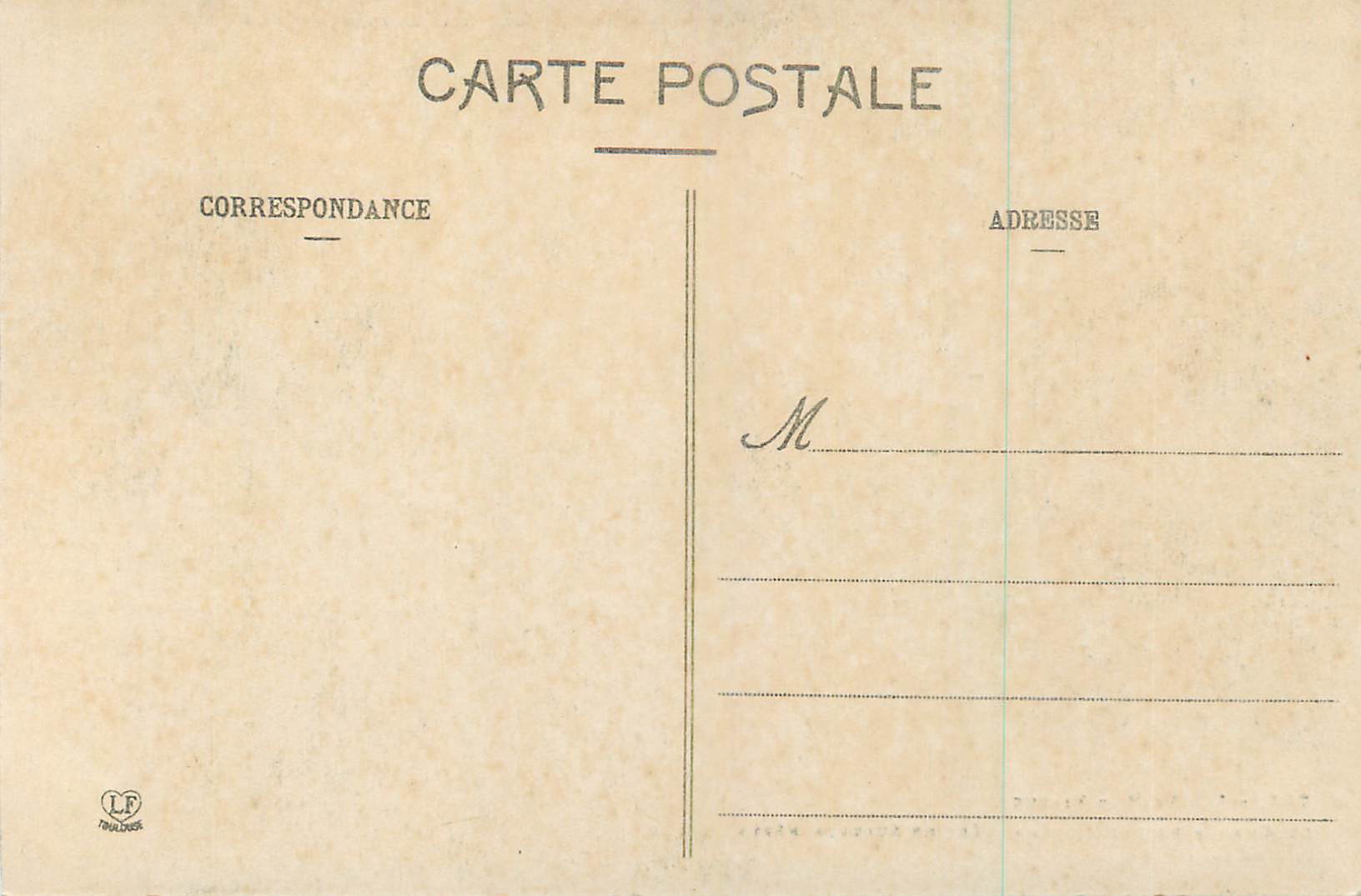 CPA Luchon Viaduc Les Pyrenees Chemin de Fer a Cremaillere — Rückseite
