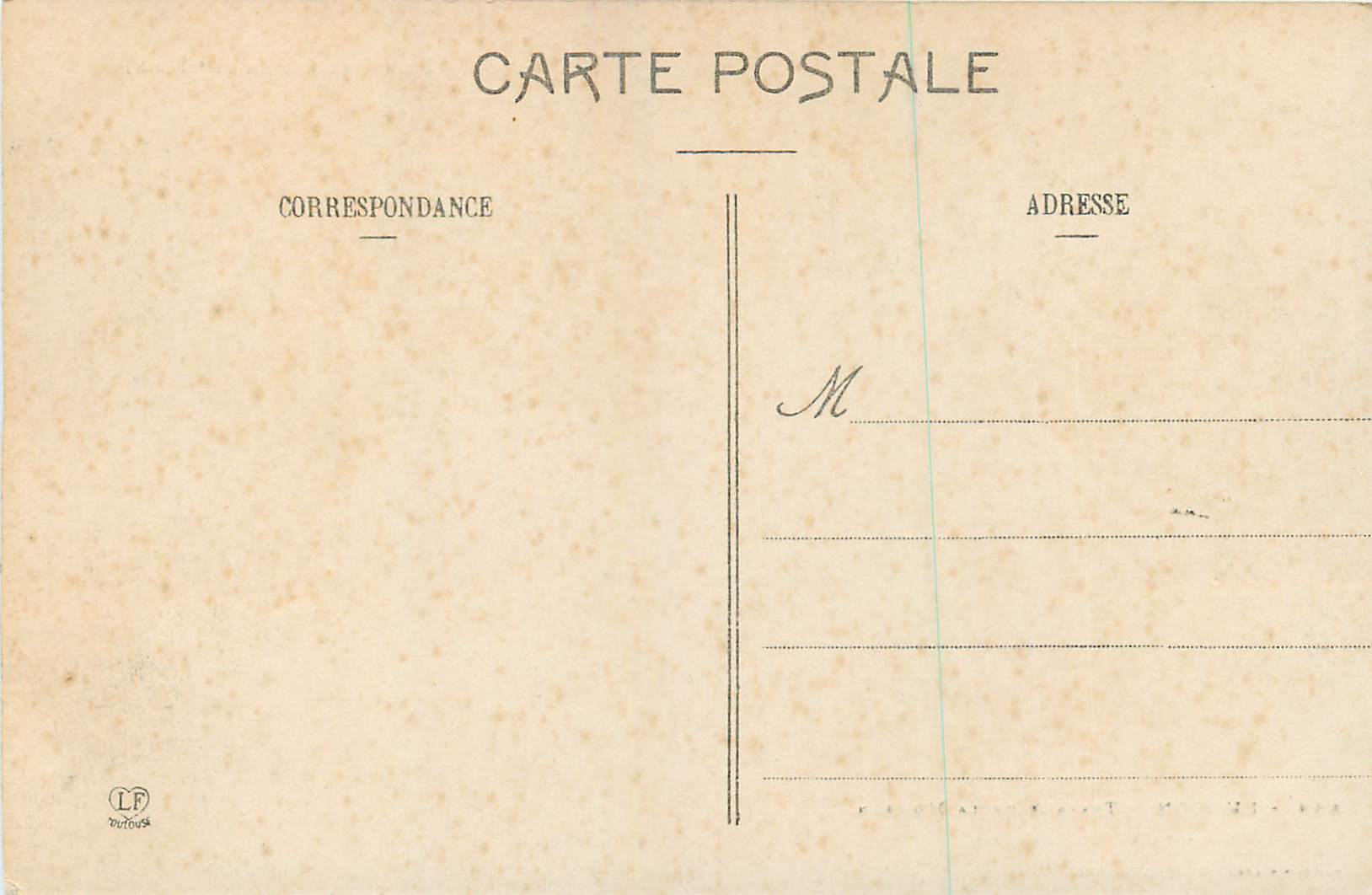 Luchon - Travaux de la Moirasso dans la Vallée d'Oueil — Les Pyrénées (1re Série) — Phototypie Labouche Frères, Toulouse — Achterkant
