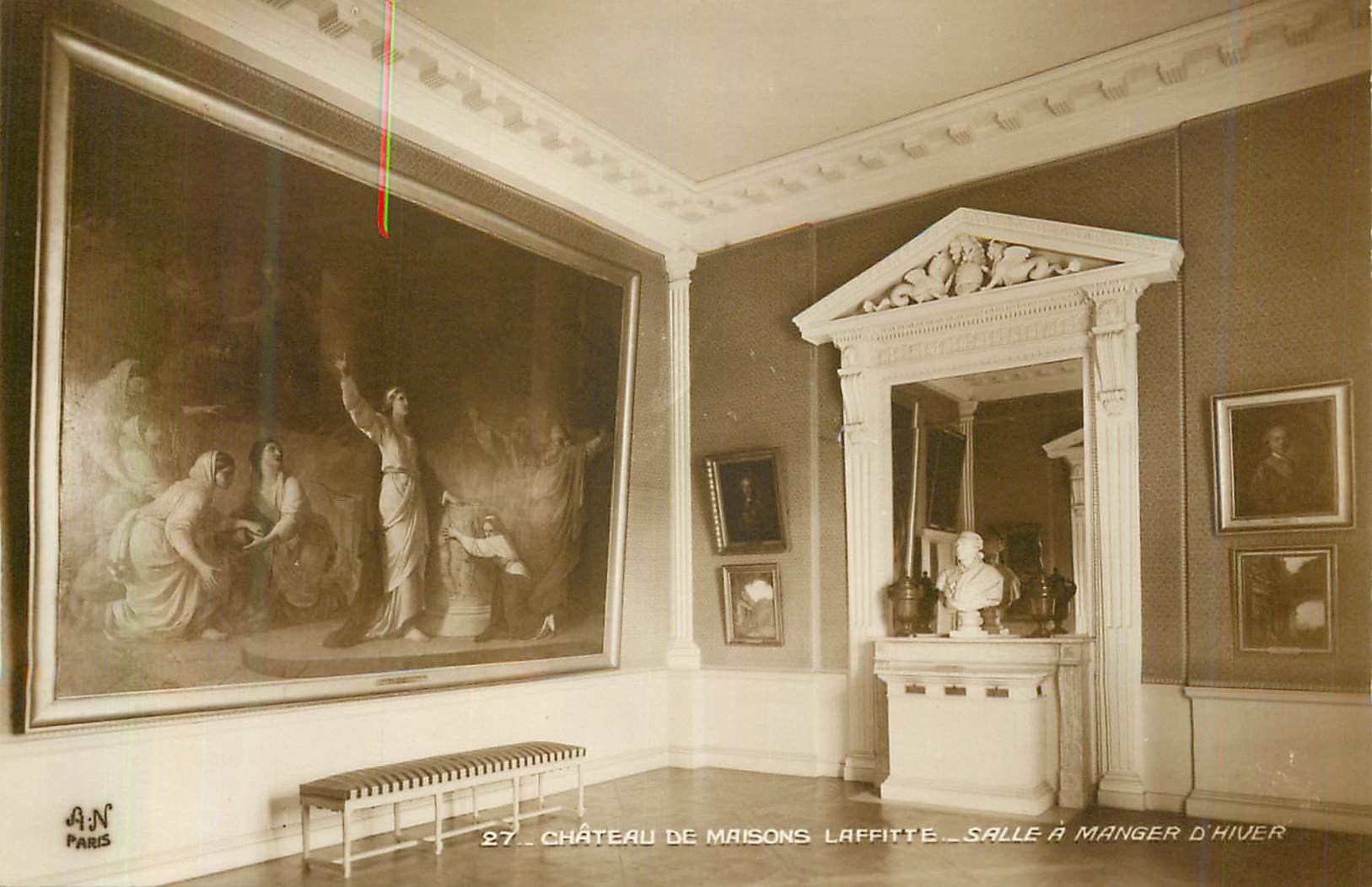 CPA Chateau de Maison Laffitte Salle a Manger d'Hiver