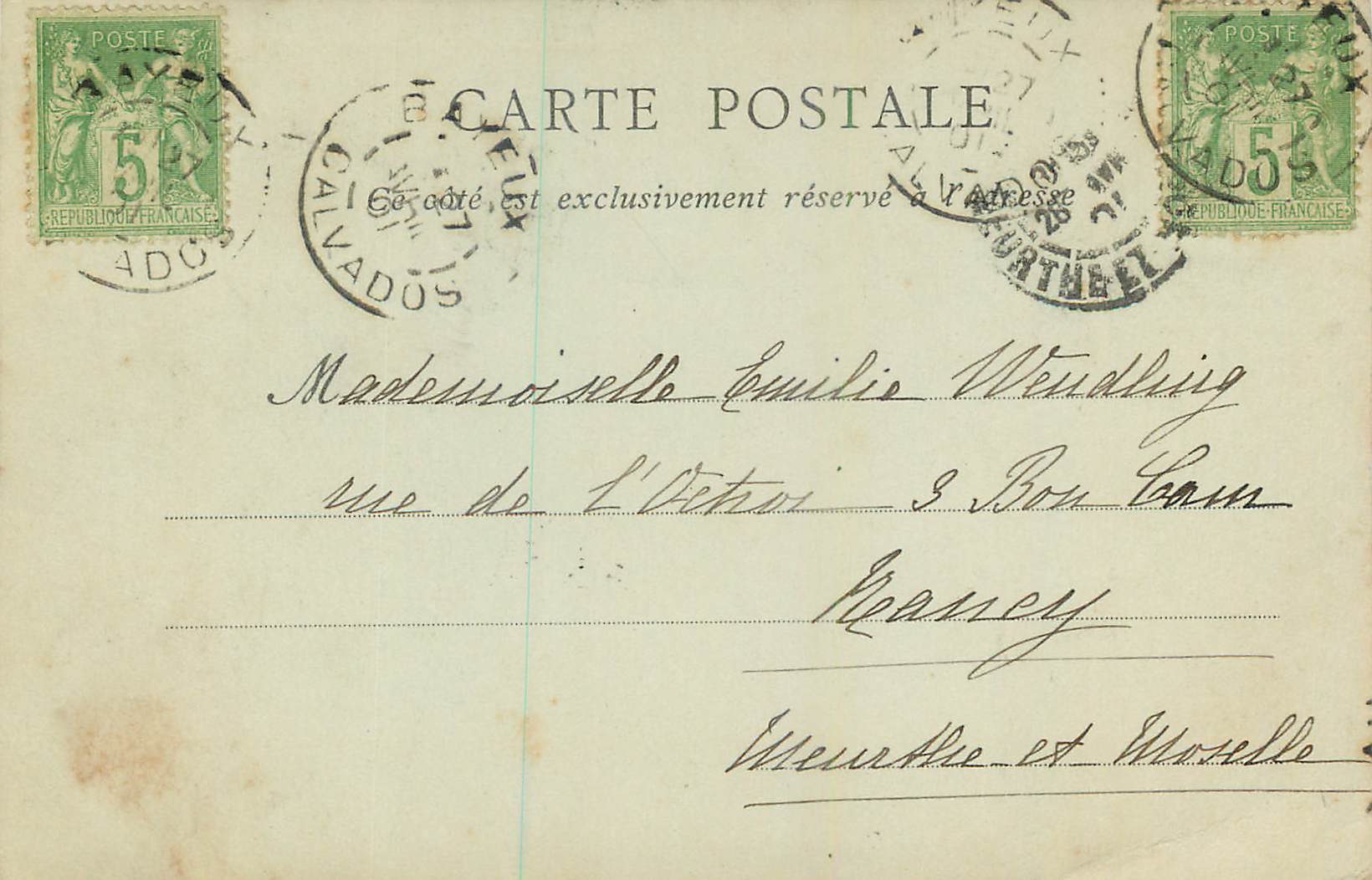 Bayeux - Maison de la Rue St-Martin — ND Phot, n°4 — Verso