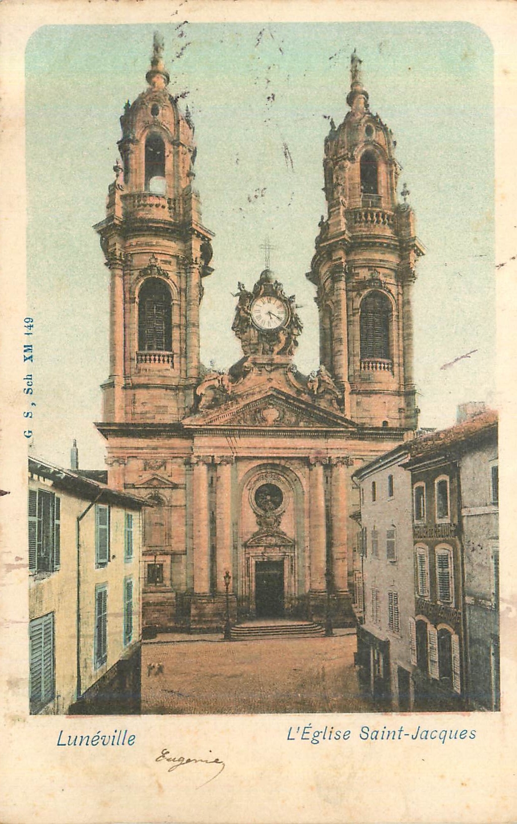 Lunéville — L'Église Saint-Jacques — G. S., Sch. XII, 149